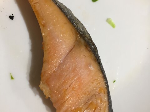 酒蒸し風の鮭の柔らか蒸し焼き